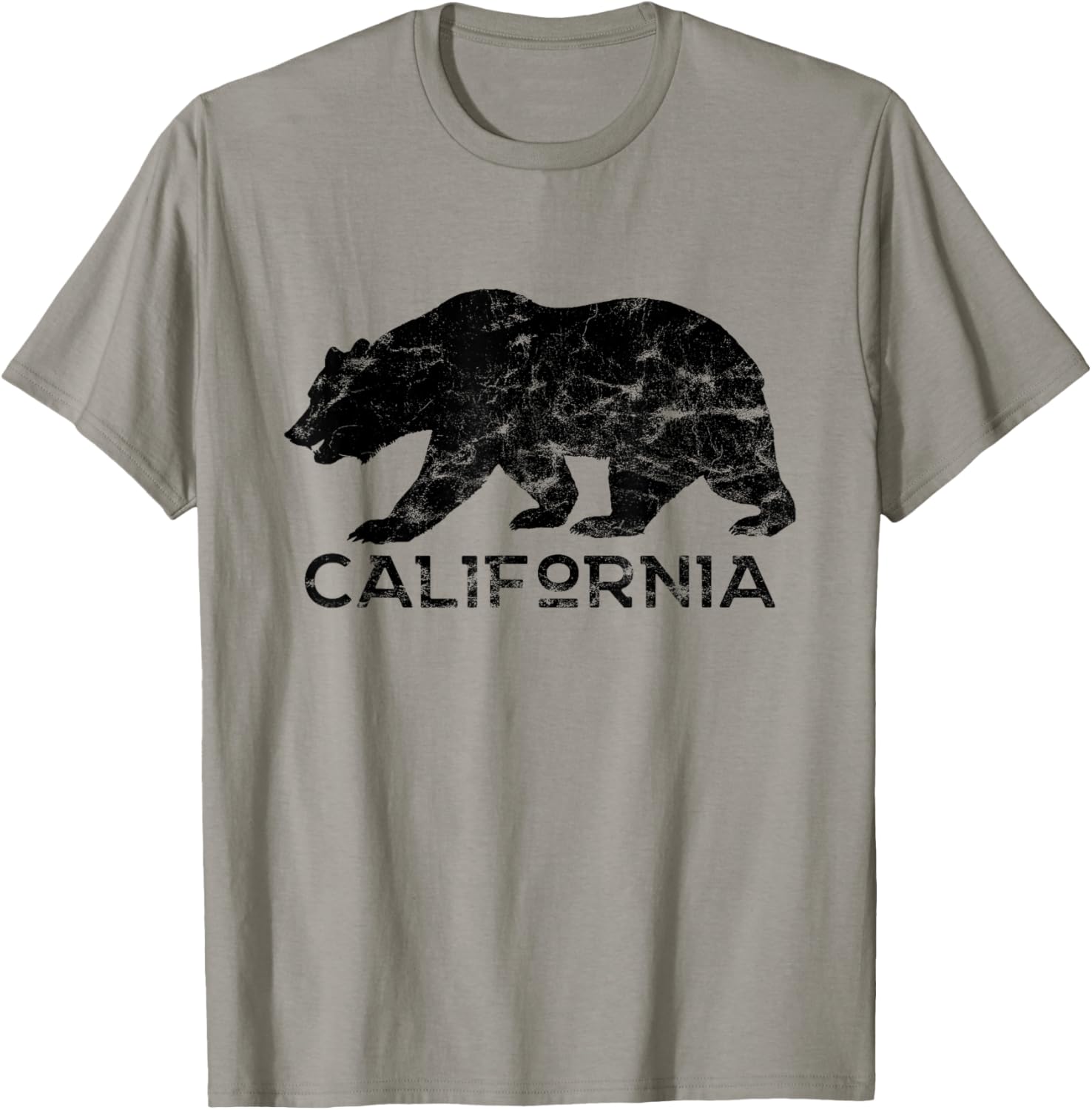 California Bear Retro Distressed Vintage