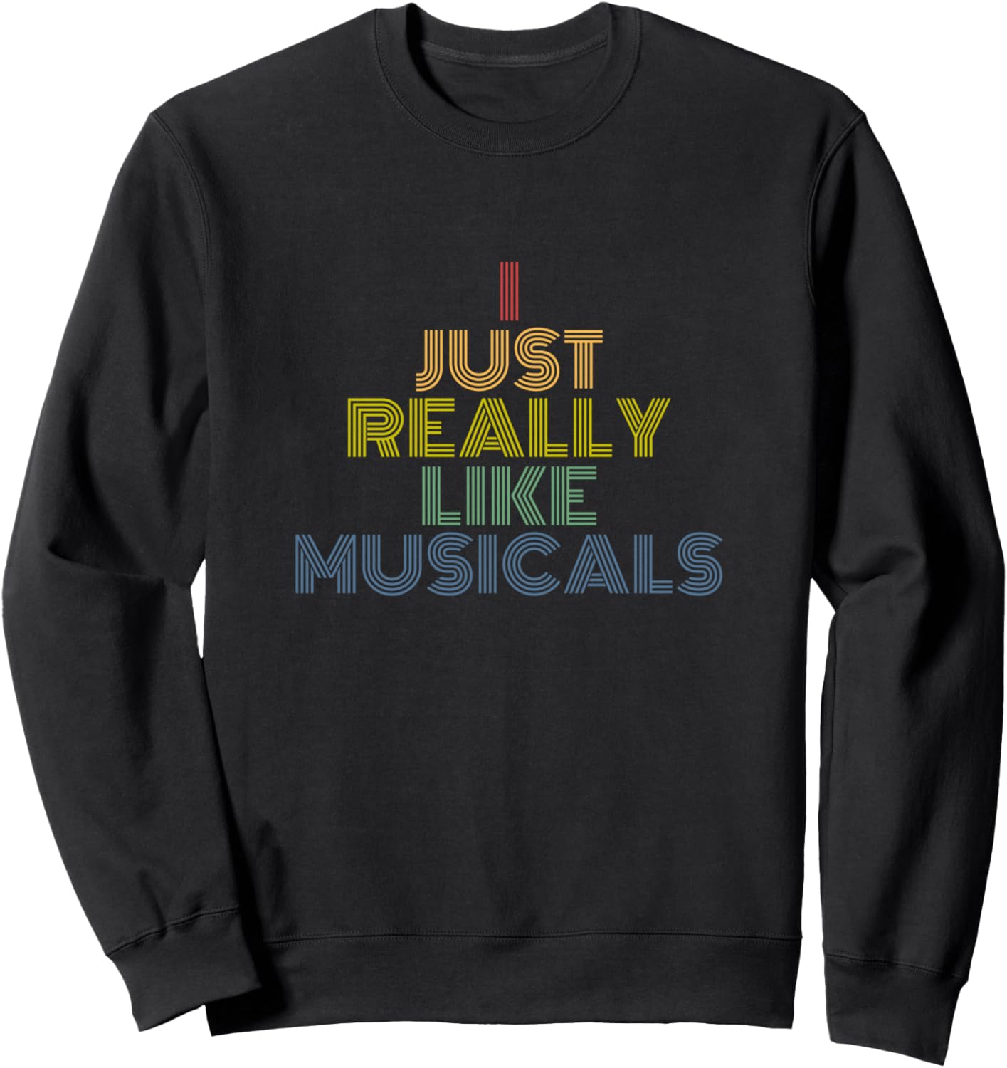 I Just Really Like Musicals retro 70s vintage broadway