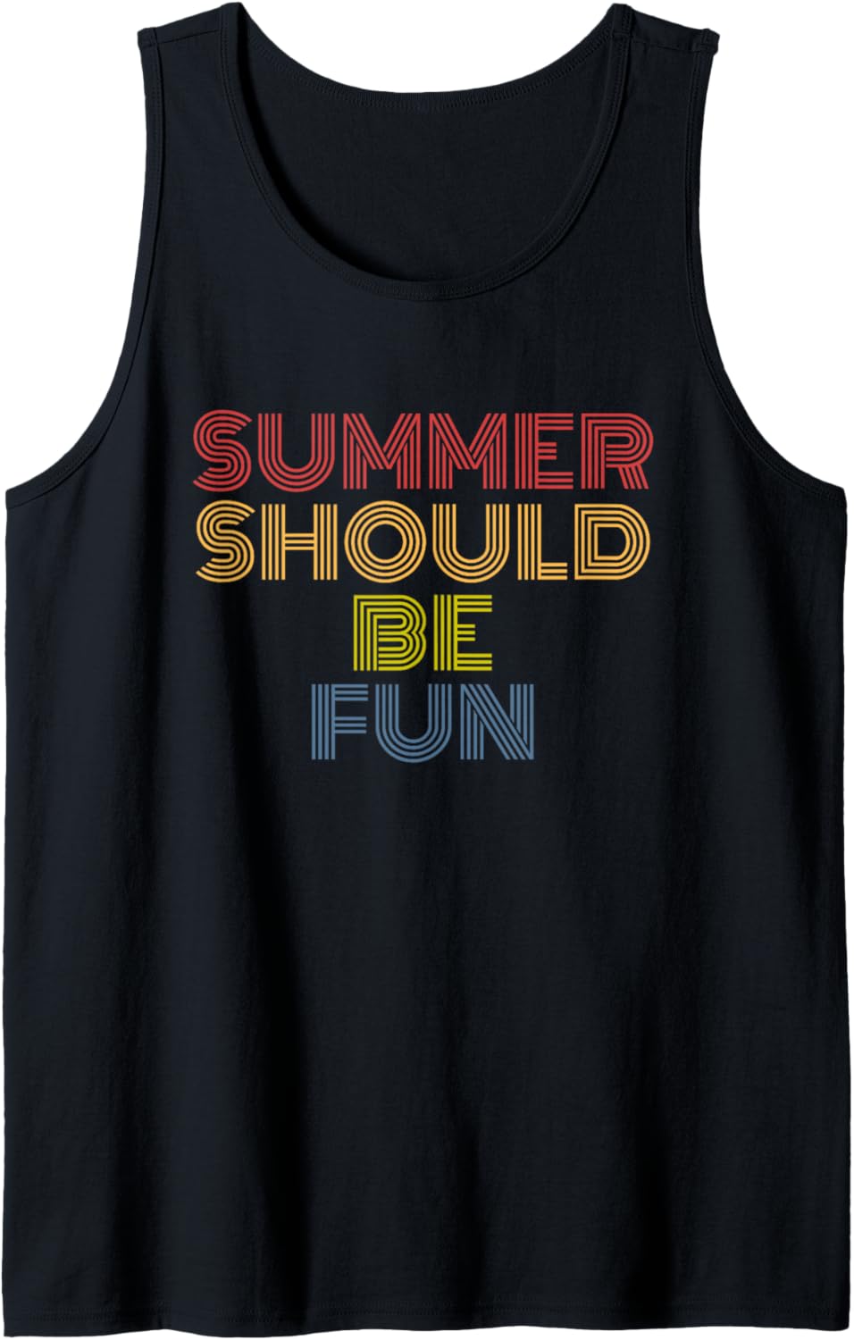 Summer Should Be Fun retro 70s vintage