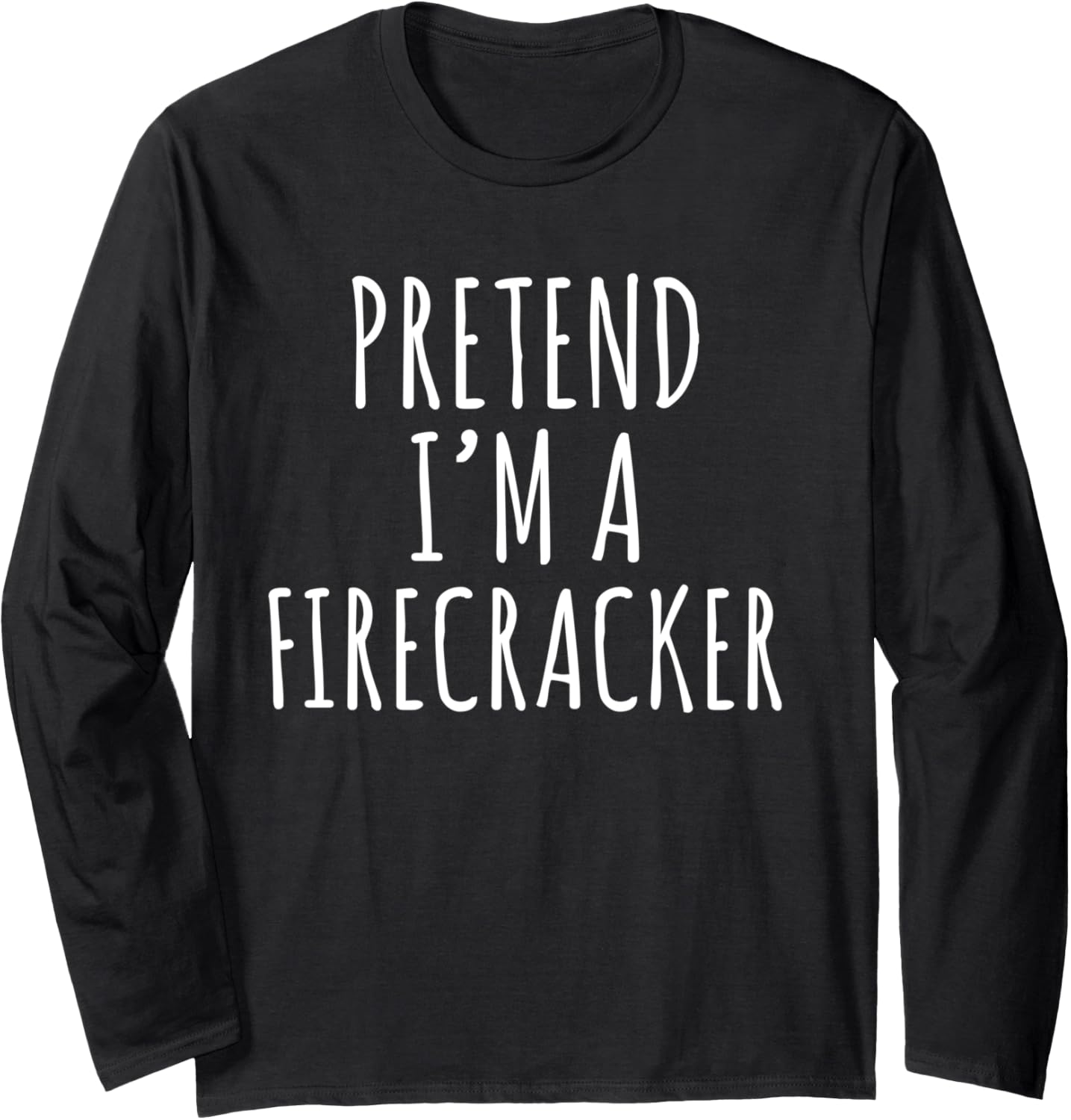 Lazy Halloween Costume Pretend I'm A Firecracker Simple