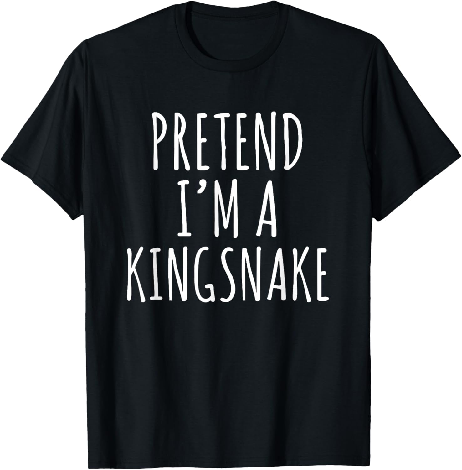 Lazy Halloween Costume Pretend I'm A Kingsnake Simple
