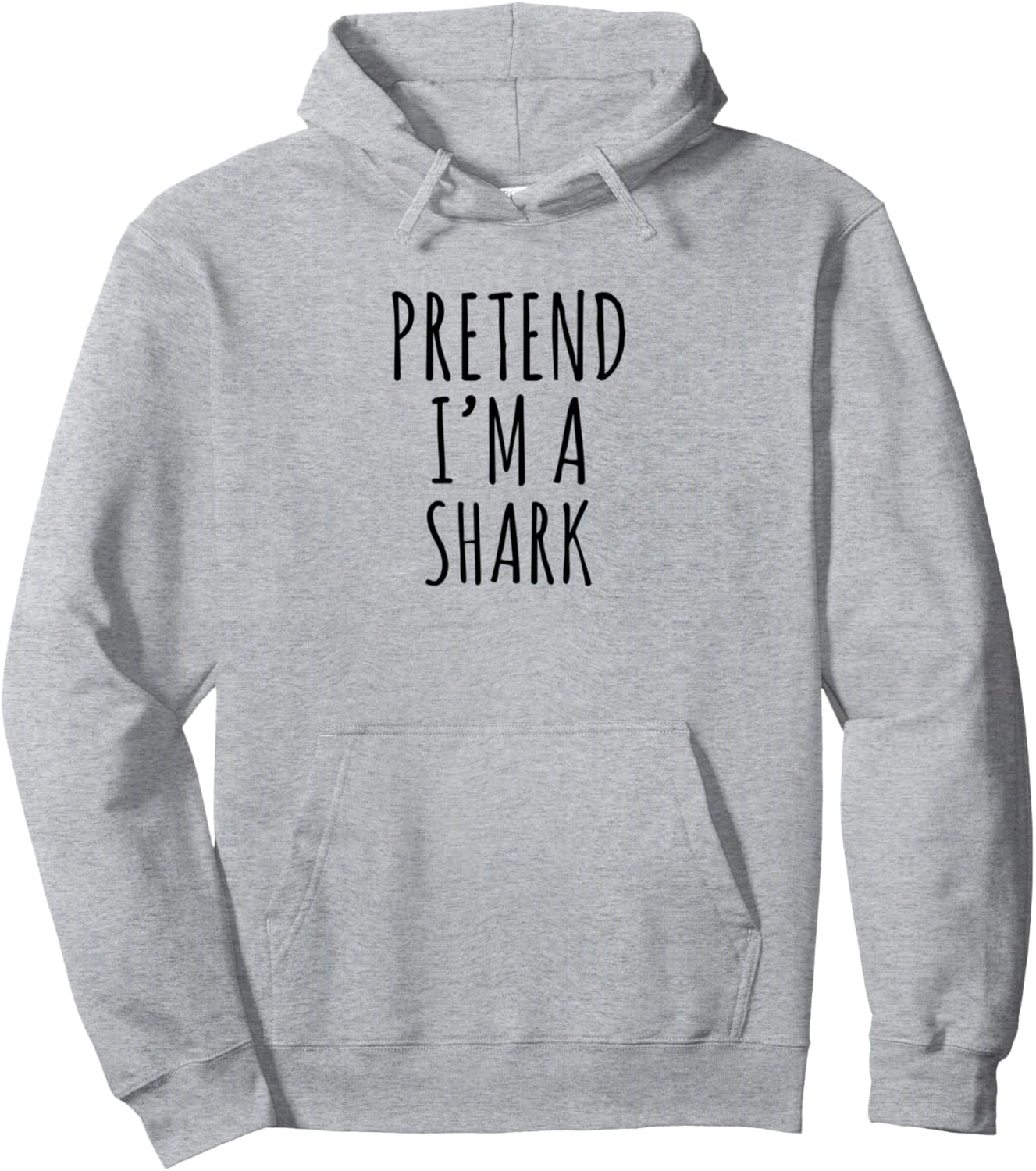 Halloween Costume Pretend I'm A Shark Simple Easy