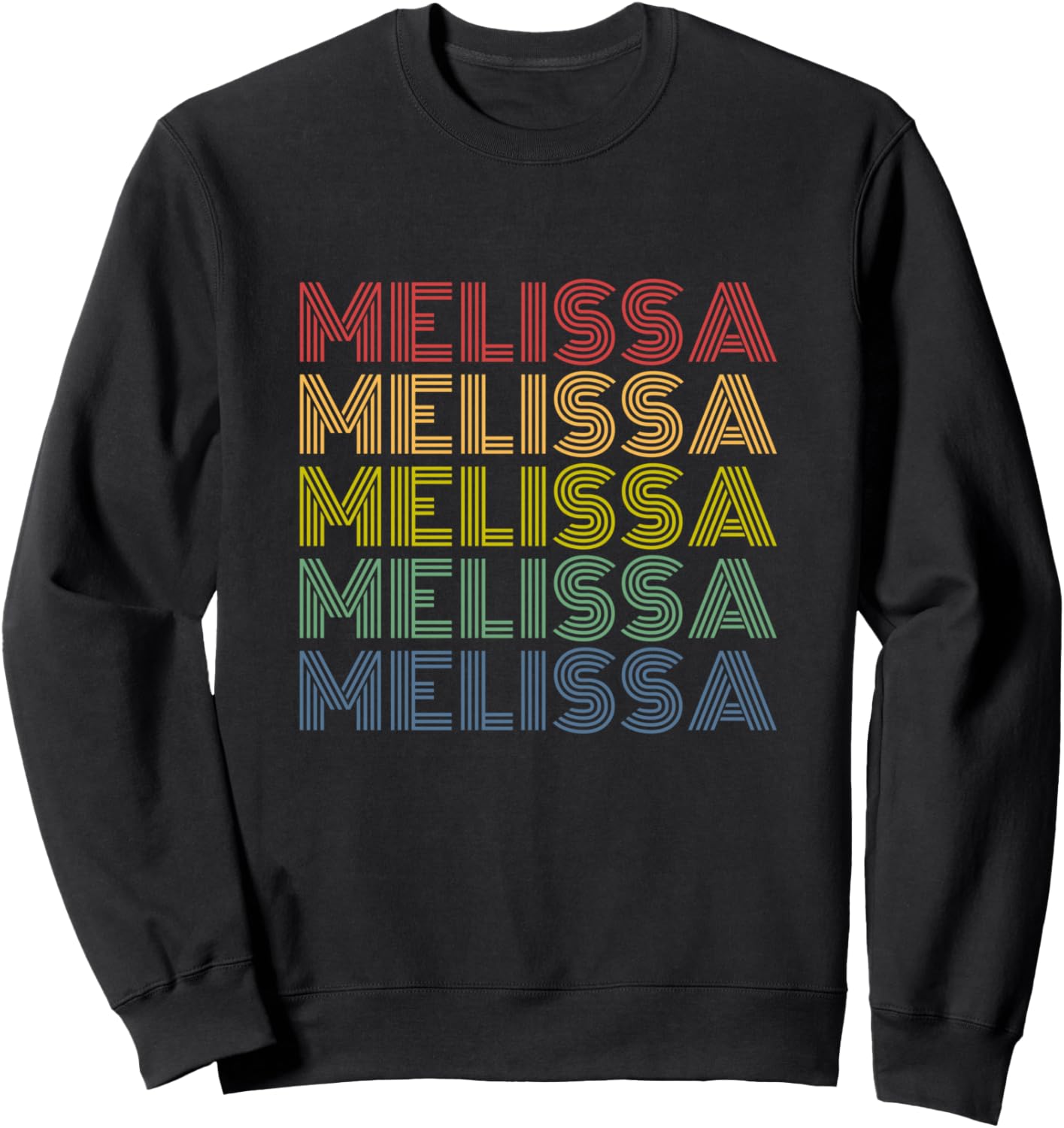 Melissa Personalized Name Retro 70s Vintage