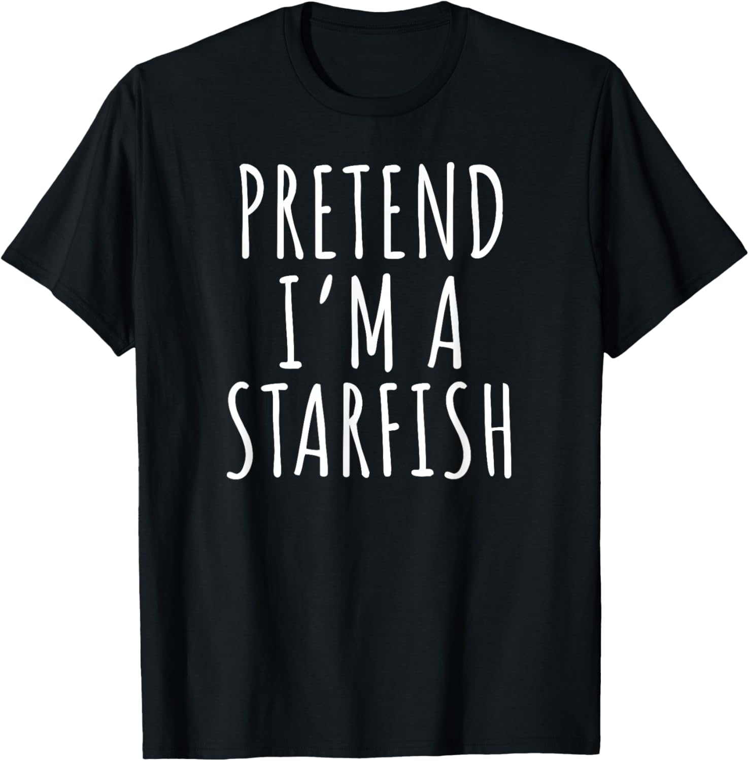 Pretend Im A Starfish Funny Relaxing Beach Quote Design