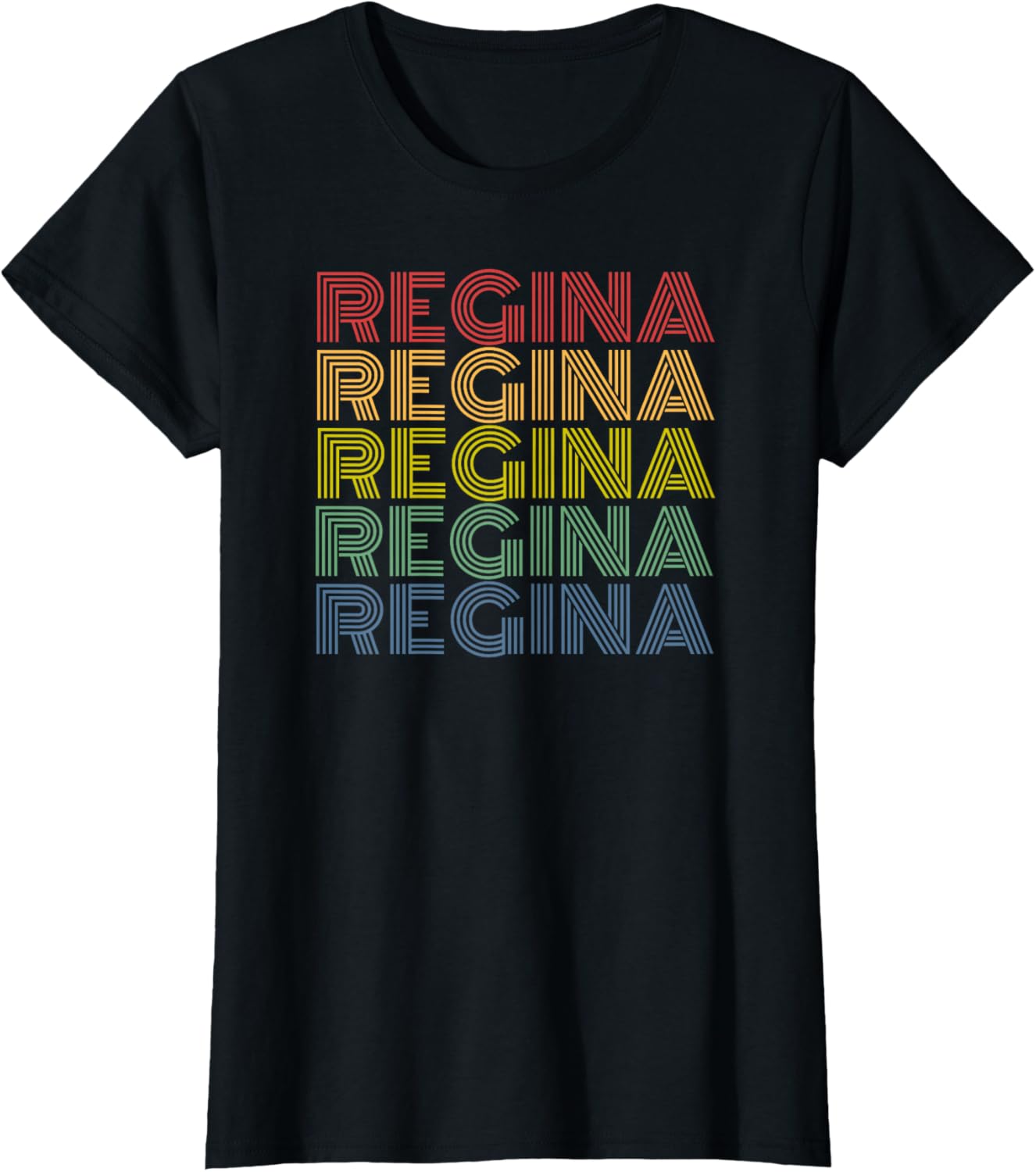 Regina Personalized Name Retro 70s Vintage