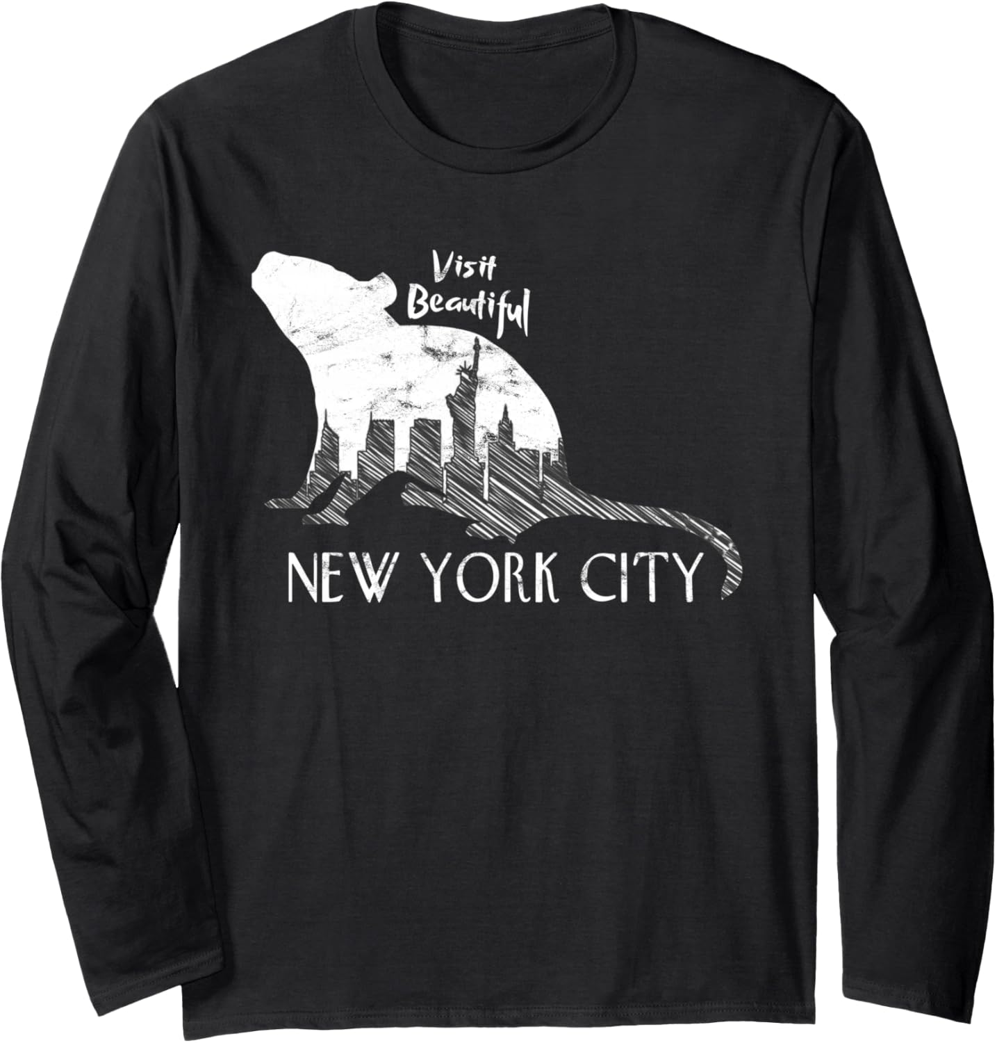 New York City Rat Funny Joke Humor Sarcastic