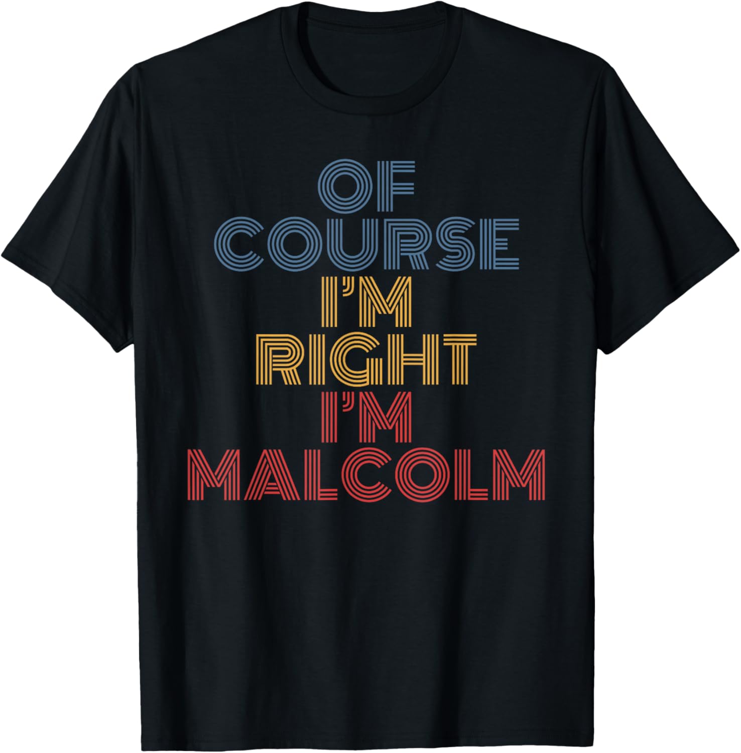 Of Course I'm Right I'm Malcolm Funny