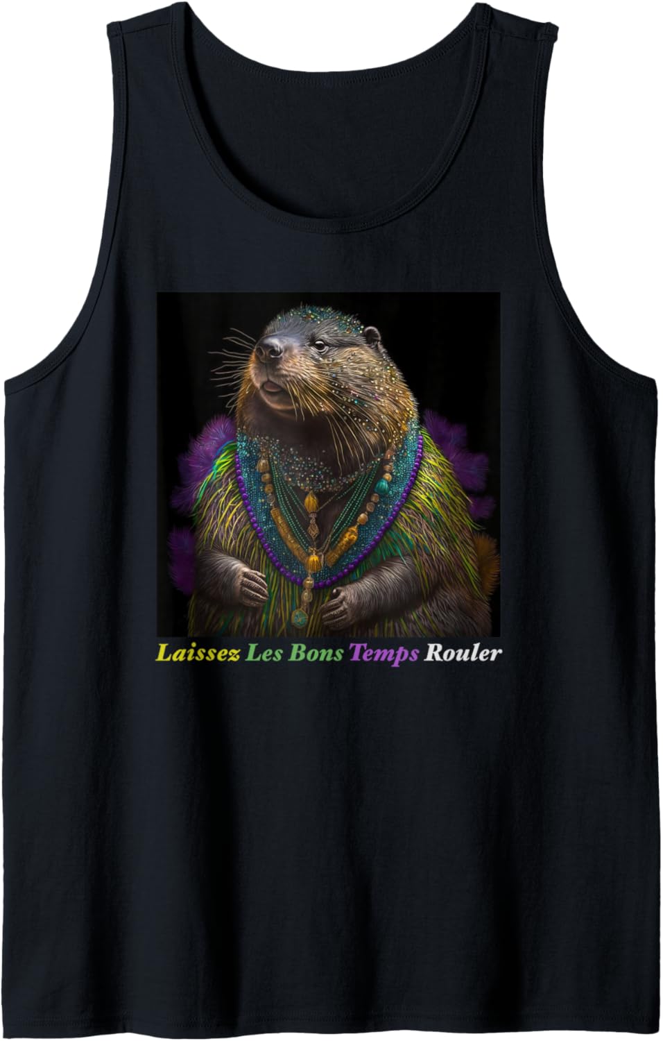 Laissez Les Bons Temps Rouler Mardi Gras New Orleans Nutria