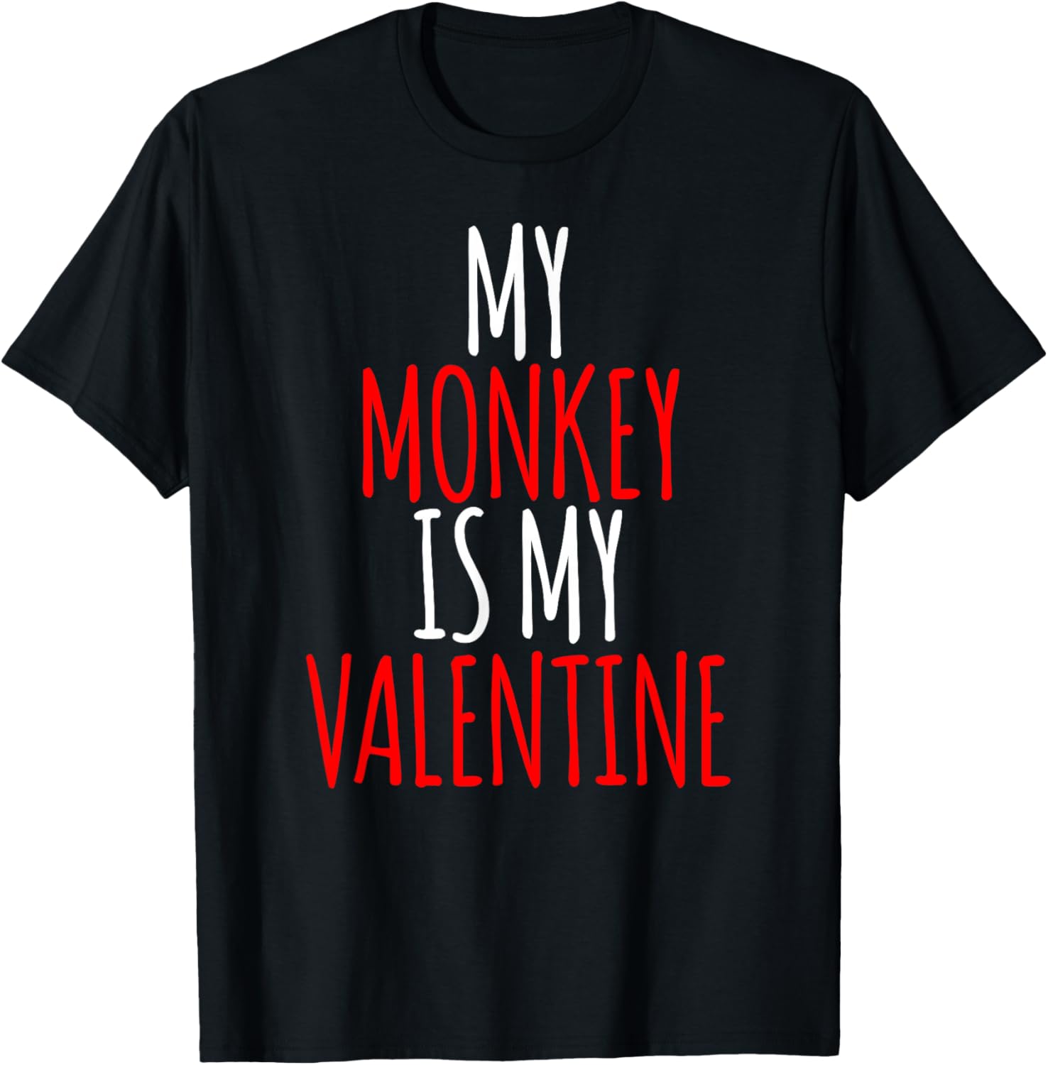 My Monkey Is My Valentine funny valentines day