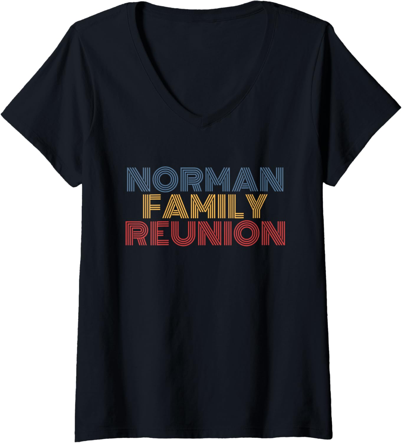 Norman Family Reunion Surname Personalized Name Retro