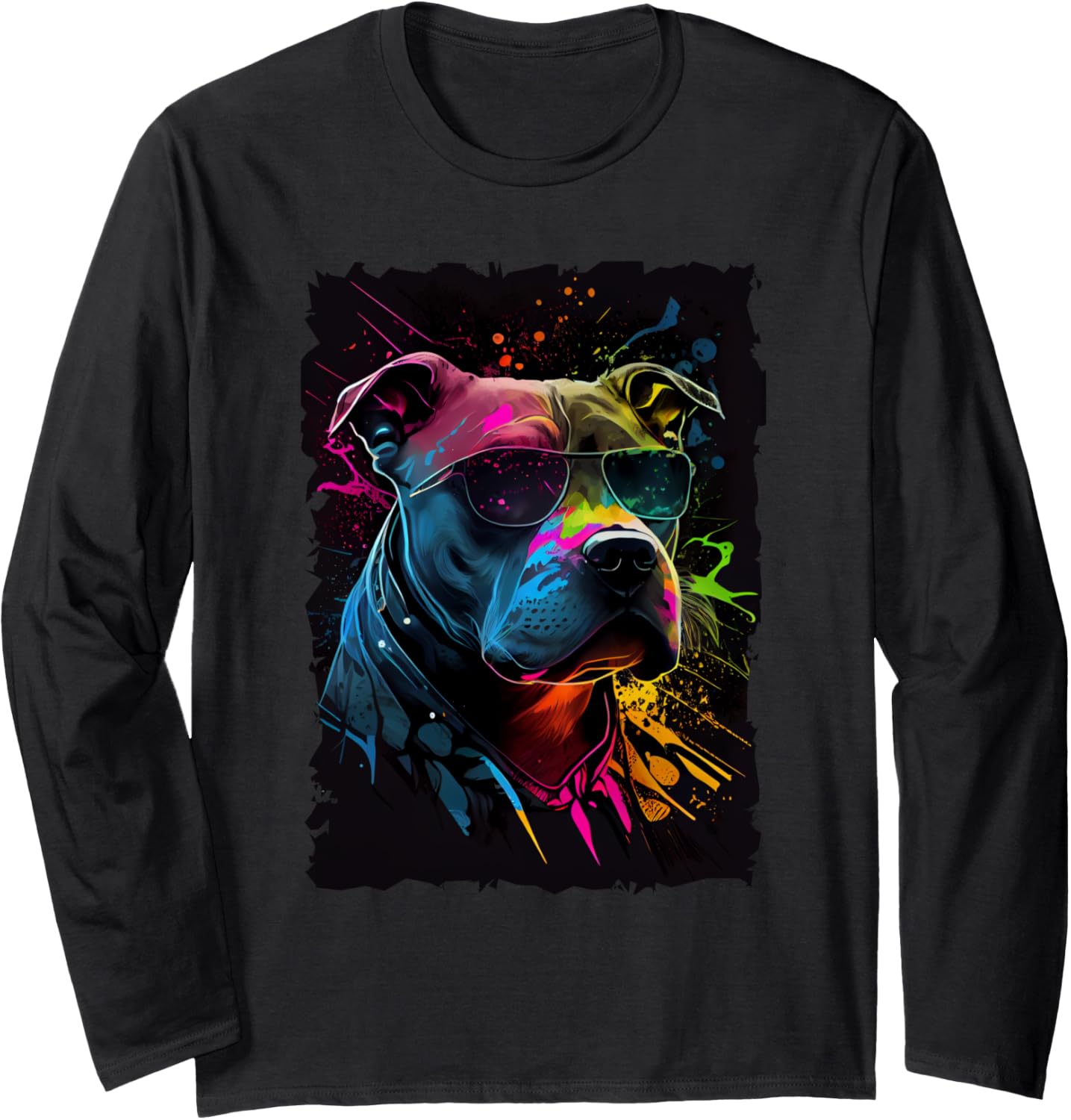 Pit bull sunglasses retro 70s vintage