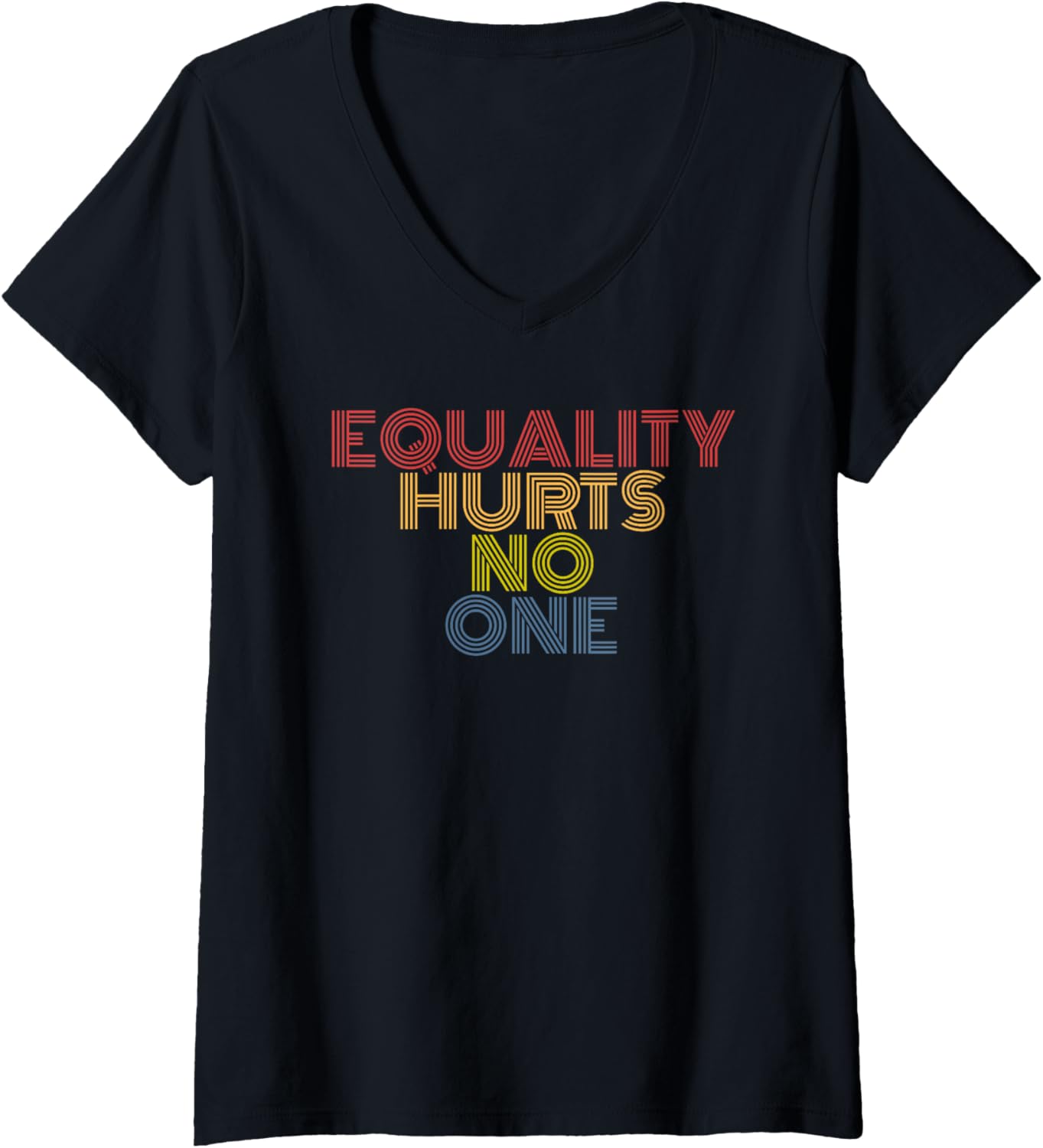 Equality Hurts No One retro 70s vintage