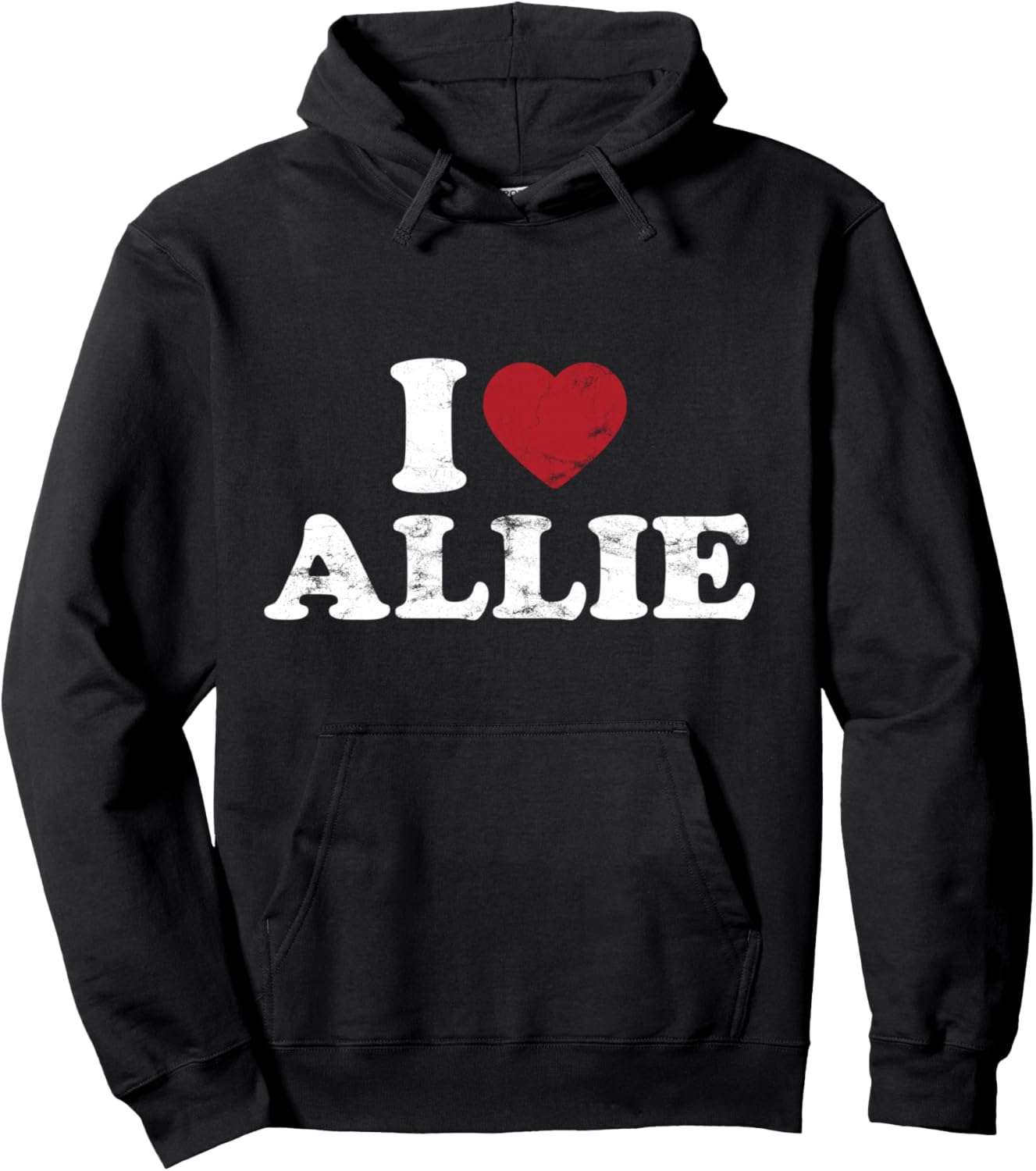 I Love Allie, I Heart Allie Red Heart