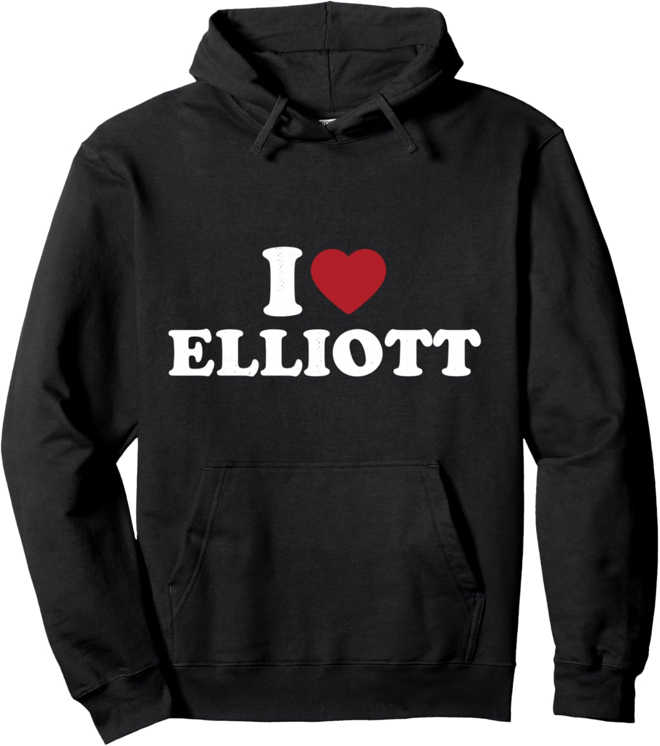 I Love Elliott, I Heart Elliott Red Heart