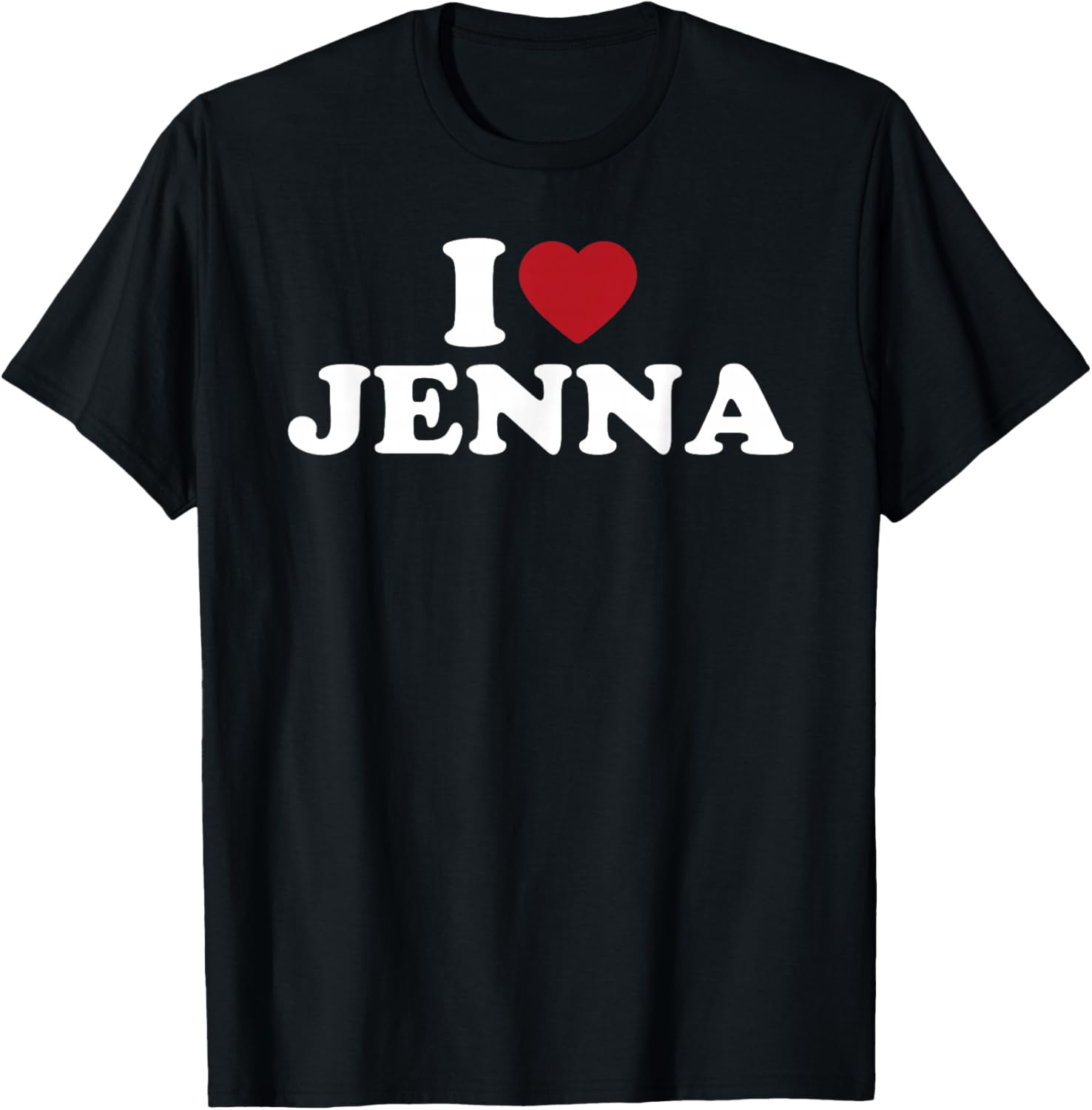 I Love Jenna Name Phrase