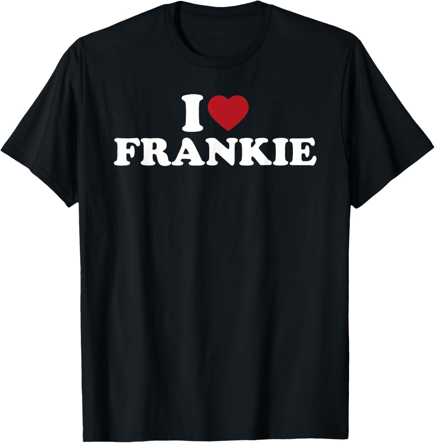 I Love Frankie, I Heart Frankie Red Heart