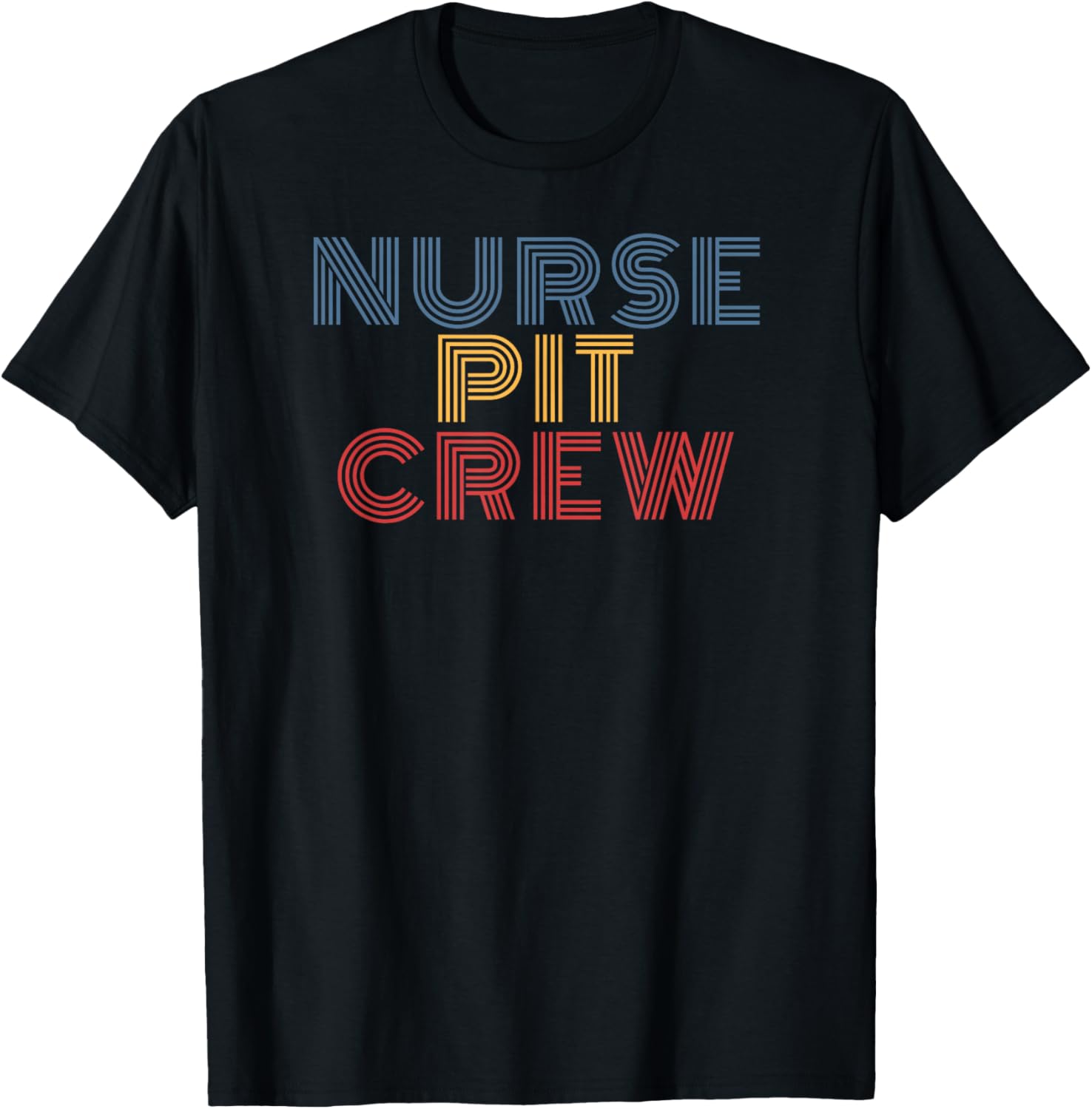 Nurse Pit Crew retro vintage