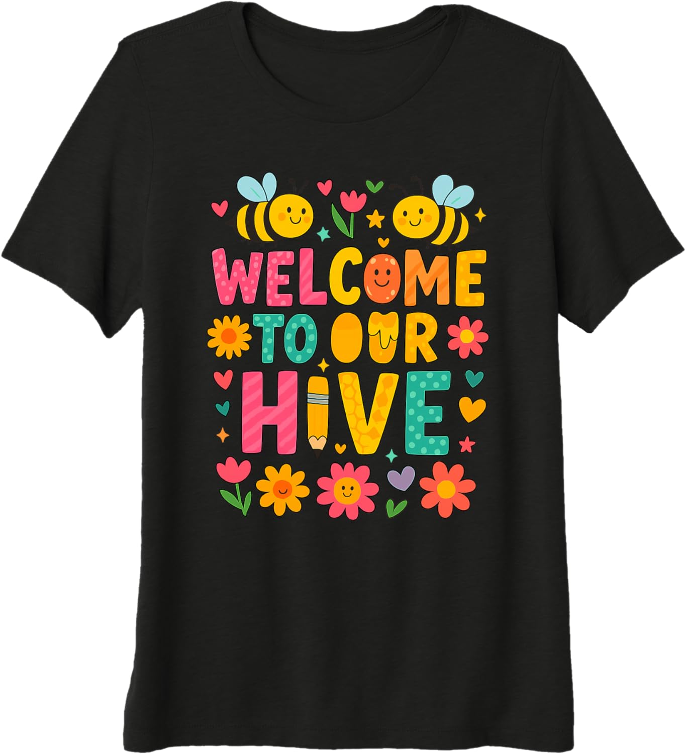 Welcome To Our Hive Bee Teacher Classroom Honey Pencil