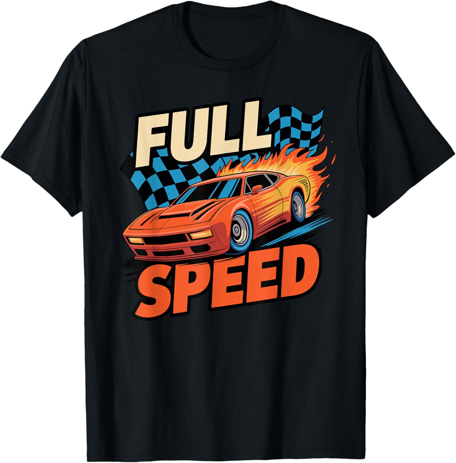 Full Speed Race Car Racing School Design