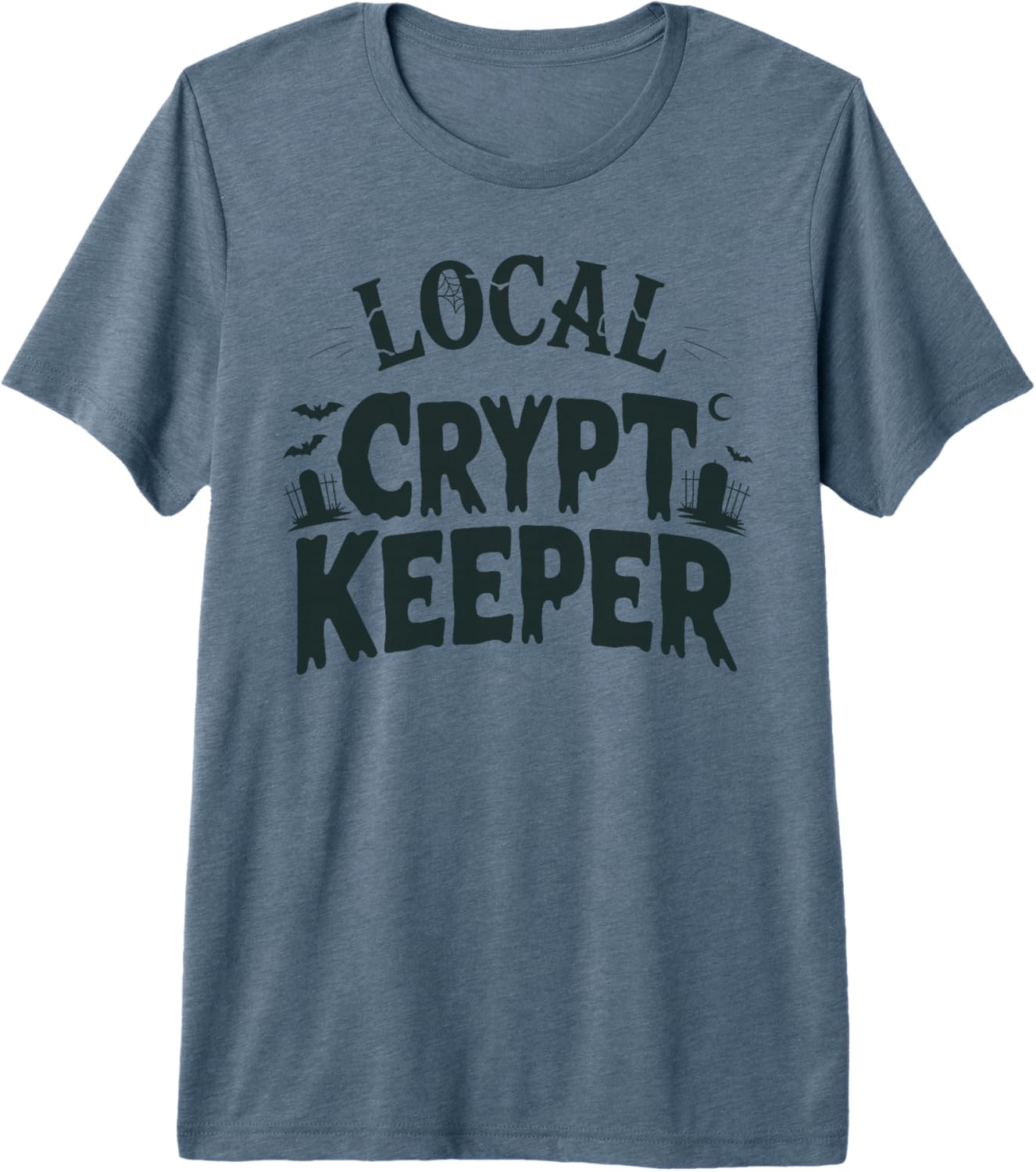 Local Crypt Keeper Halloween Spooky Cemetery Humor