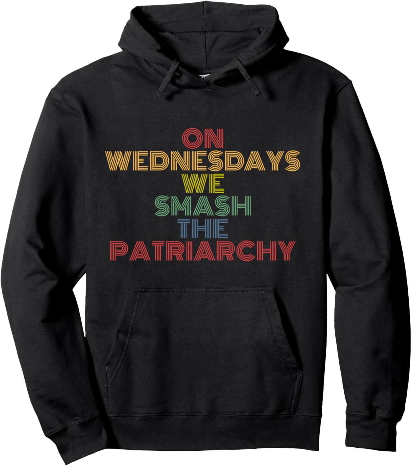 On Wednesdays We Smash The Patriarchy Retro 70s Feminist