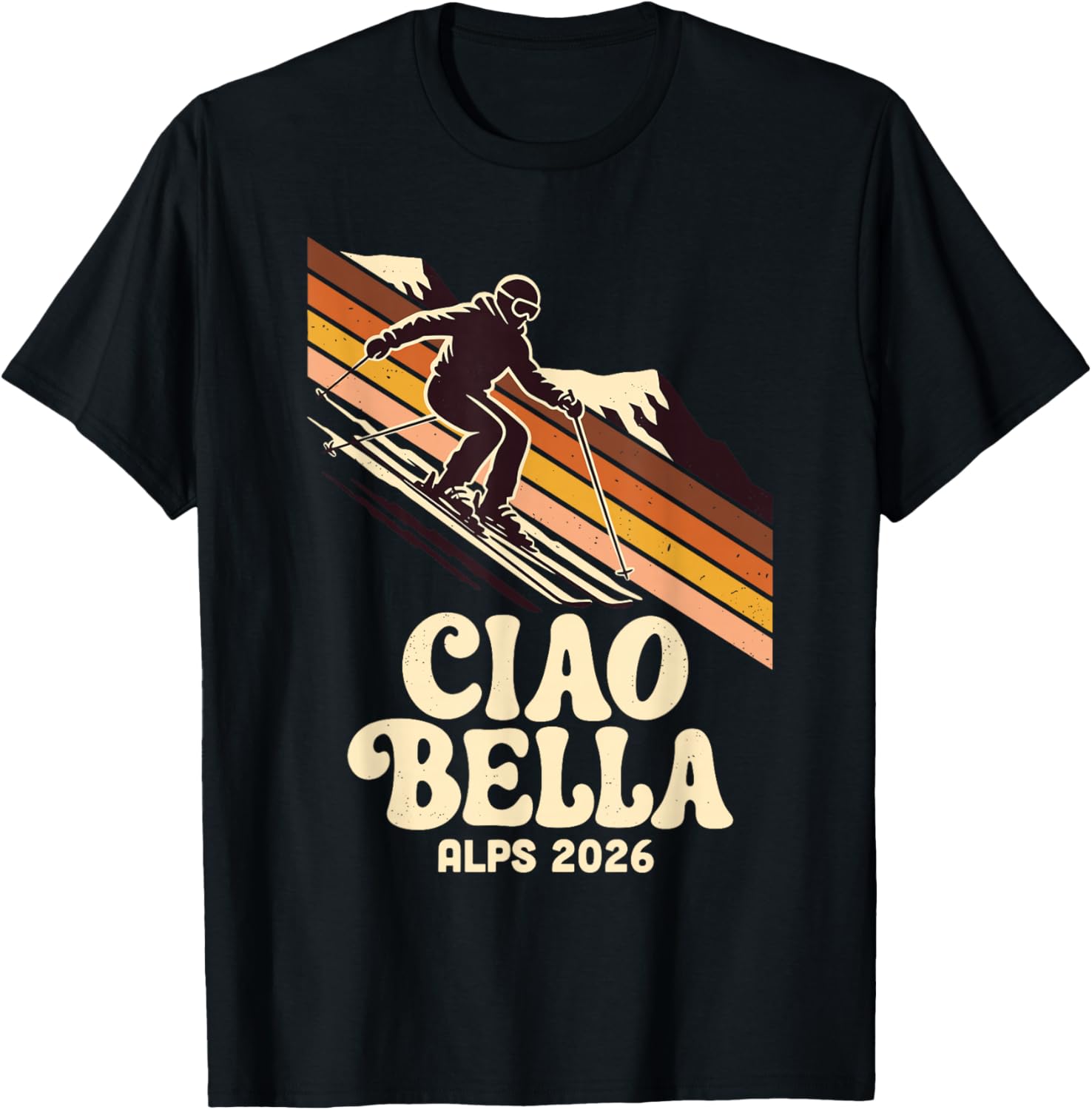 Ciao Bella Alps 2026 Vintage Style Skiing Italy