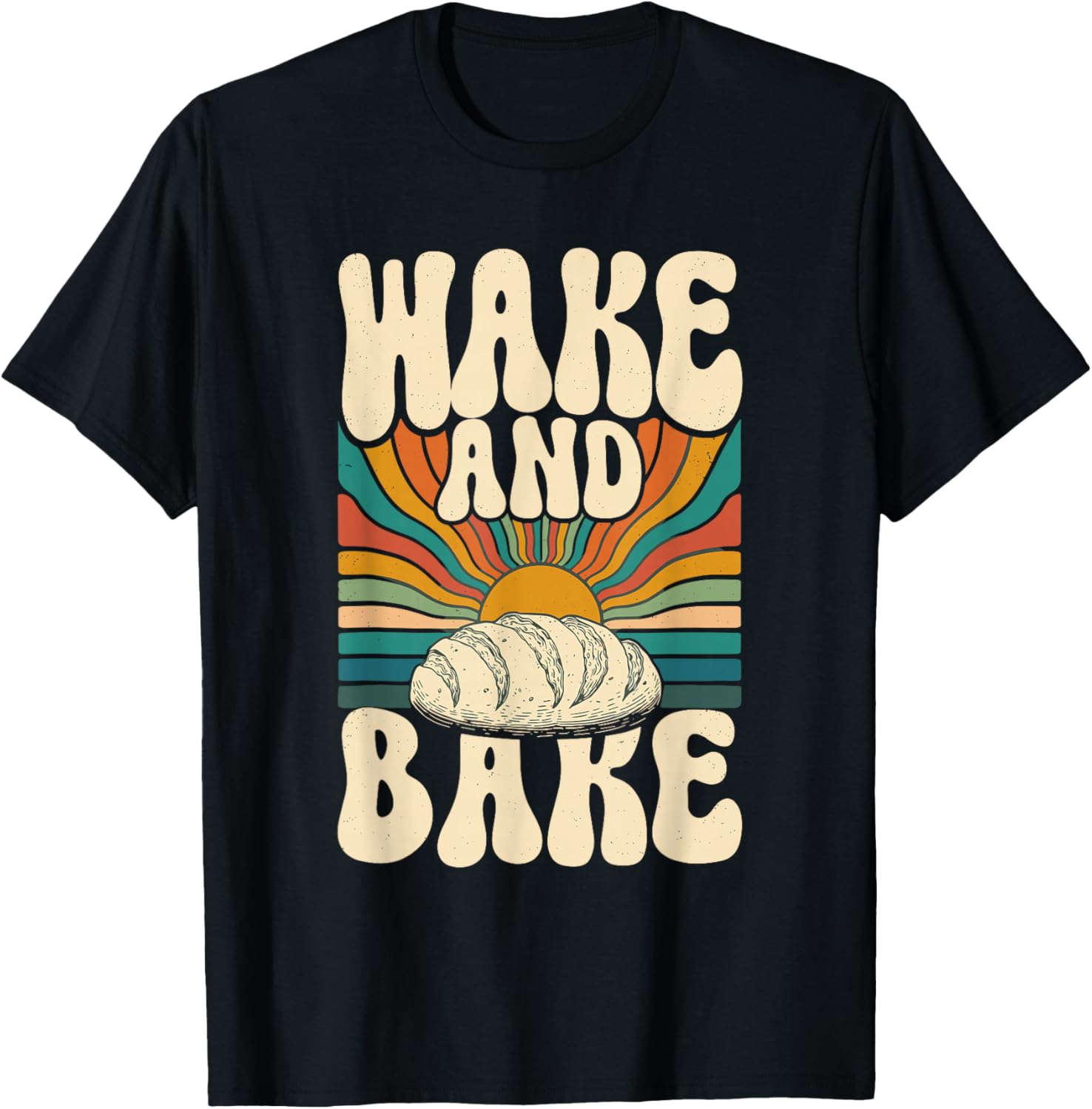 Wake And Bake Sourdough Loaf Vintage 70s Baking