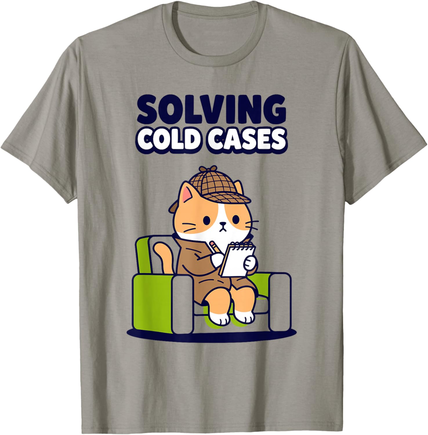 Solving Cold Cases Cute Cat Detective Mystery Fan